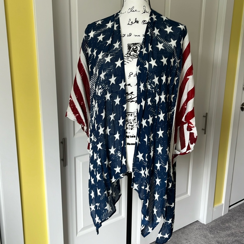 American Flag Cover Up